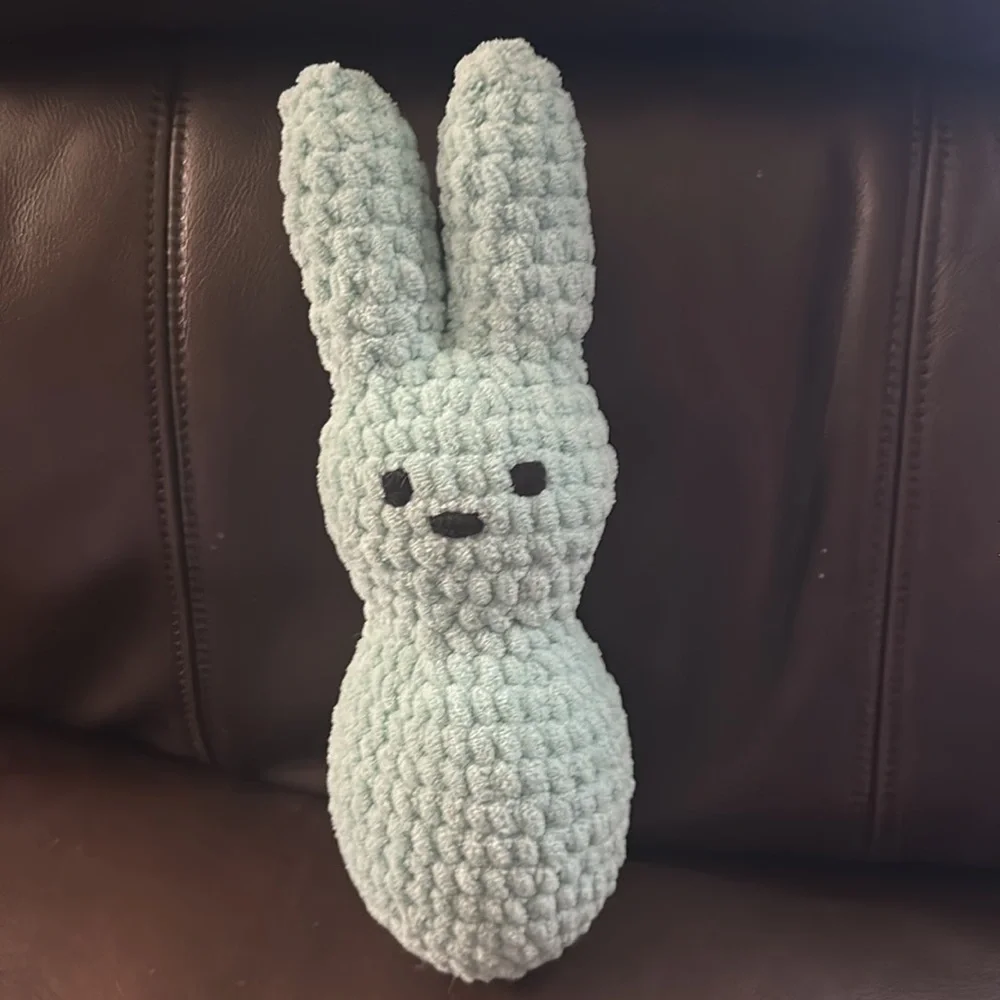 Mint Green crochet peeps stuffie